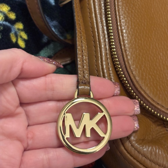 Michael Kors Tan Leather Shoulder Bag - Picture 14 of 14